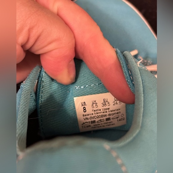 Vans Atwood Trainers 'Blue Teal' - Size 8 - Picture 7 of 7